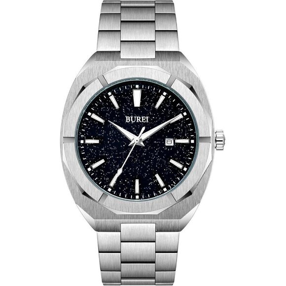 Women Silver Wrist Watches Fashion Analog Stainless Steel Quartz Waterproof - Picture 1 of 8